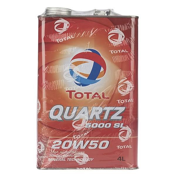 روغن موتور توتال 4 لیتری 20W50 – اصلی