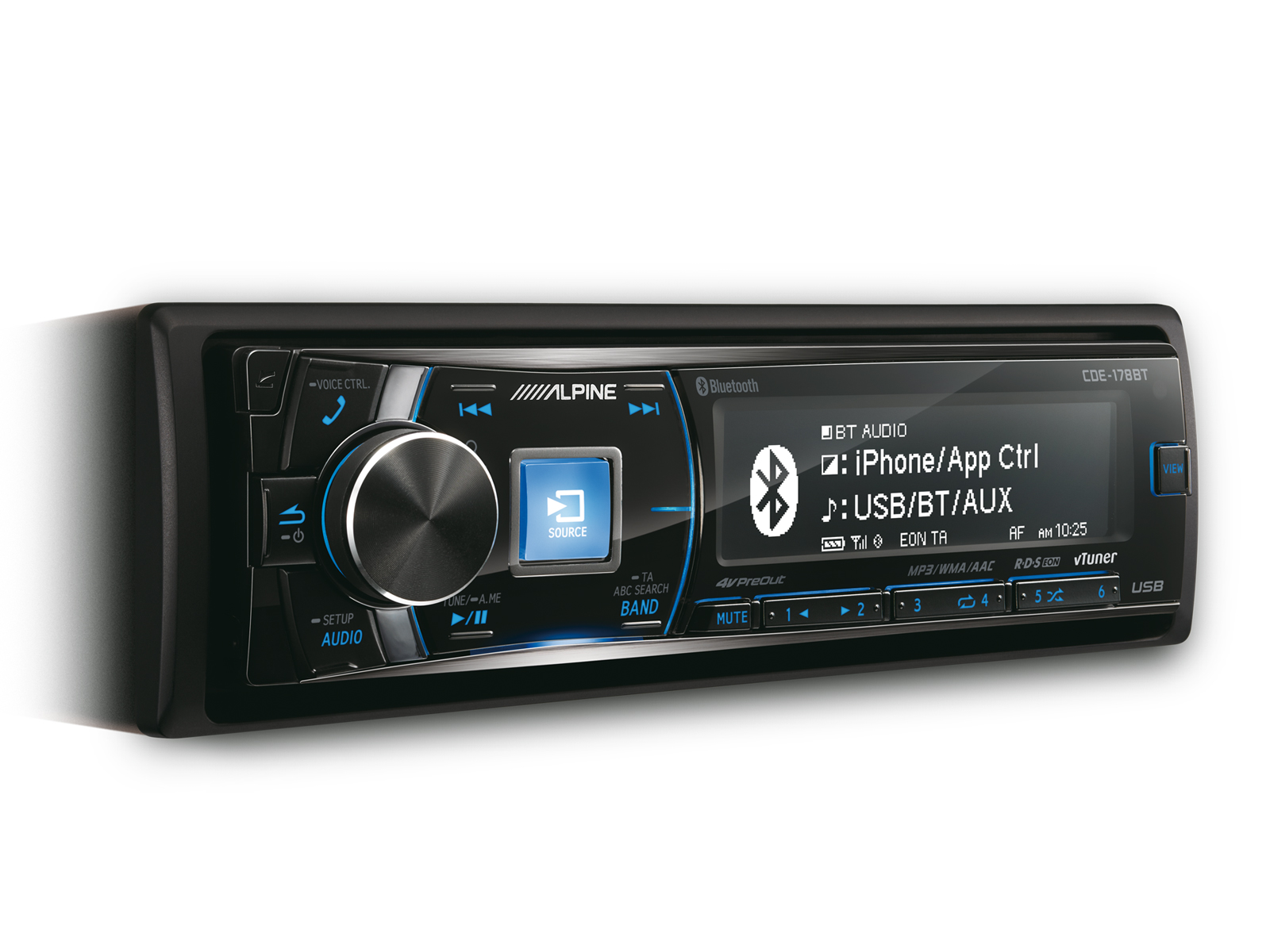 ضبط (هد یونیت) آلپاین دمو دار – قابلیت تغییر رنگ ALPNE CDE-145E